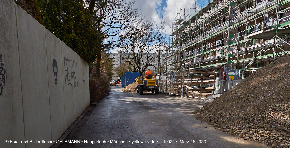 15.03.2023 - Fernwärme und Rohrverlegung an der Grundschule in Neuperlach